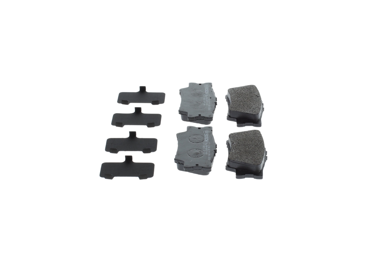 Brake Pad Set, disc brake - 0 986 460 119 BOSCH