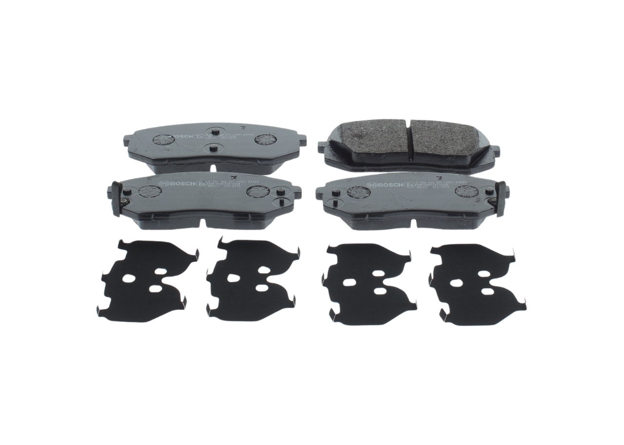 Brake Pad Set, disc brake - 0 986 460 121 BOSCH