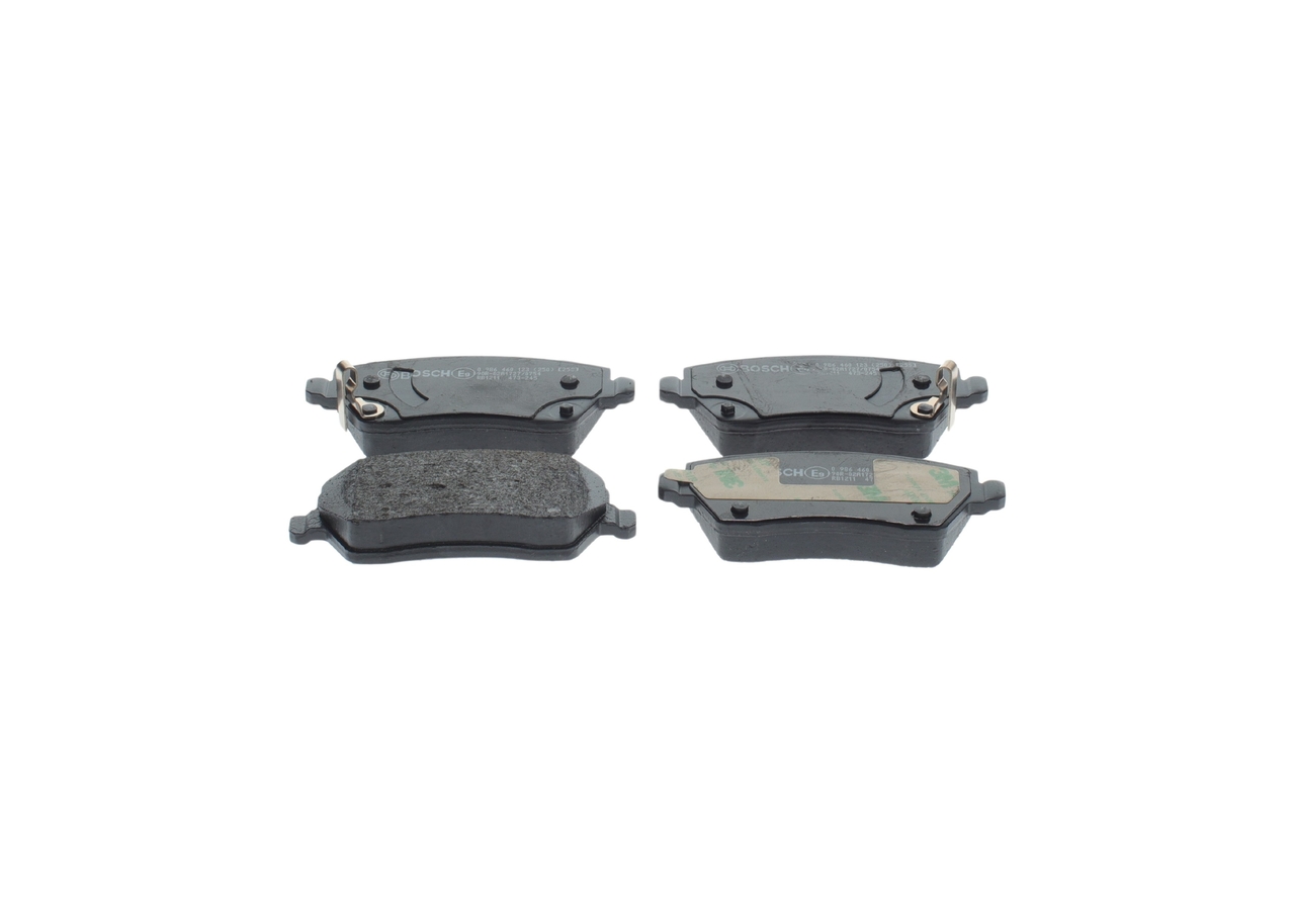 Комплект тормозных колодок, дисковый тормоз - 0 986 460 123 BOSCH