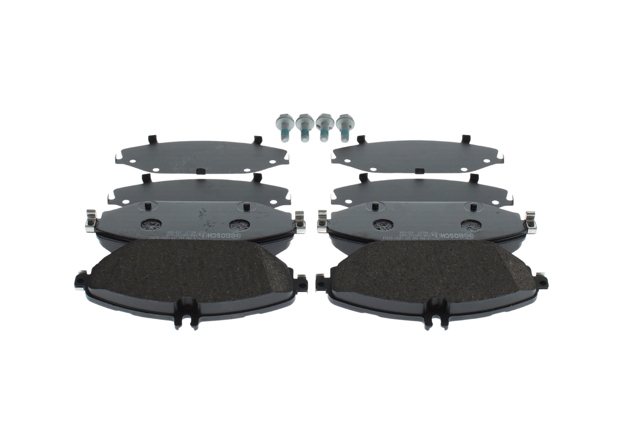 Brake Pad Set, disc brake - 0 986 460 129 BOSCH