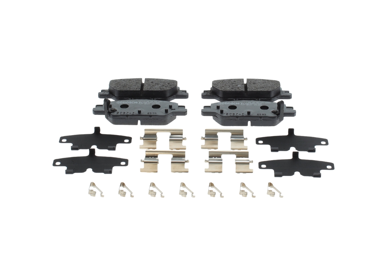 Brake Pad Set, disc brake - 0 986 460 138 BOSCH