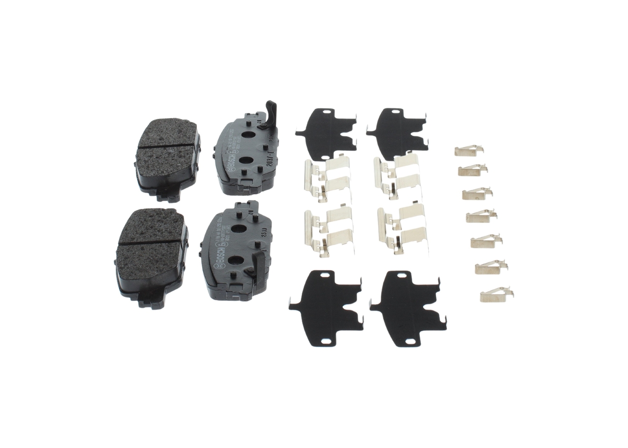 Brake Pad Set, disc brake - 0 986 460 138 BOSCH