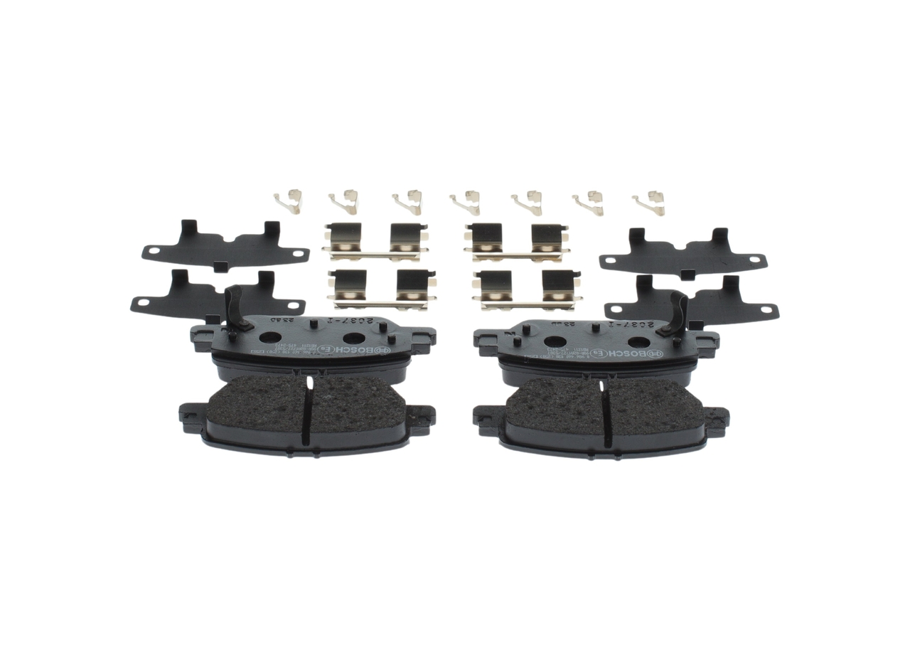 Brake Pad Set, disc brake - 0 986 460 138 BOSCH