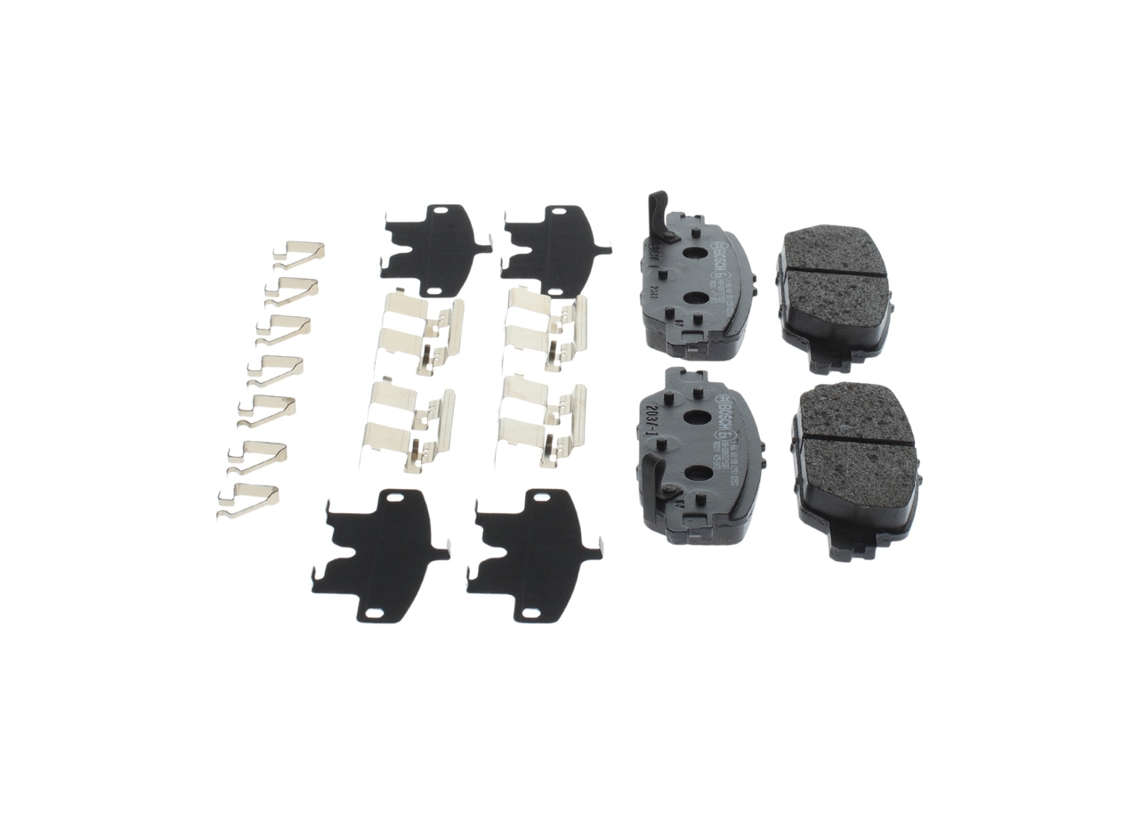 Brake Pad Set, disc brake - 0 986 460 138 BOSCH