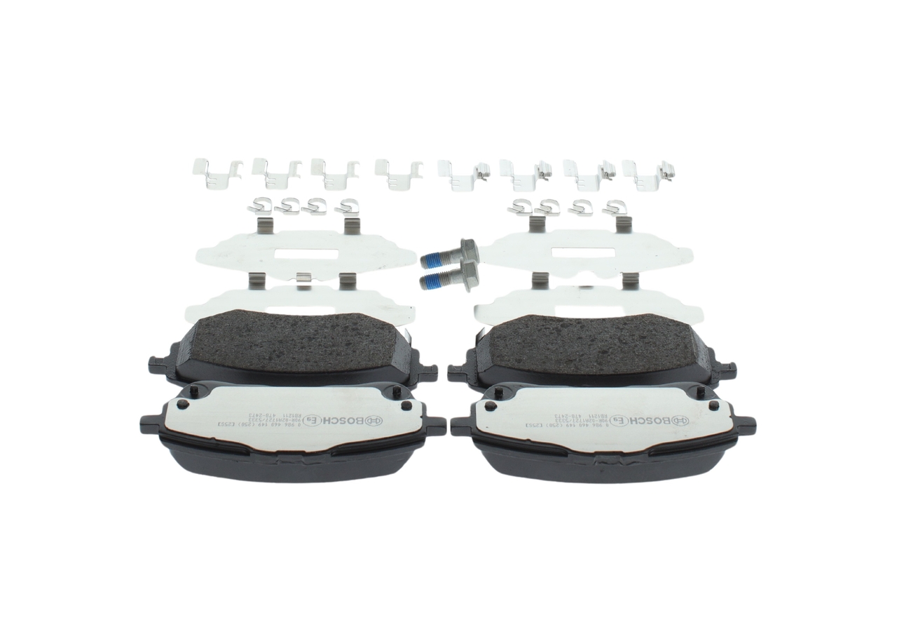 Brake Pad Set, disc brake - 0 986 460 149 BOSCH