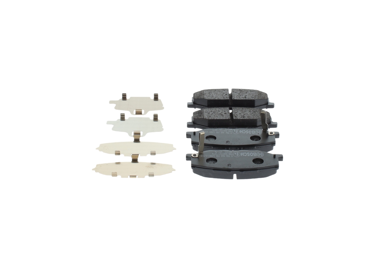 Brake Pad Set, disc brake - 0 986 460 150 BOSCH