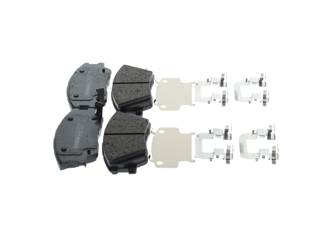 Bremsbelagsatz, Scheibenbremse - 0 986 460 155 BOSCH