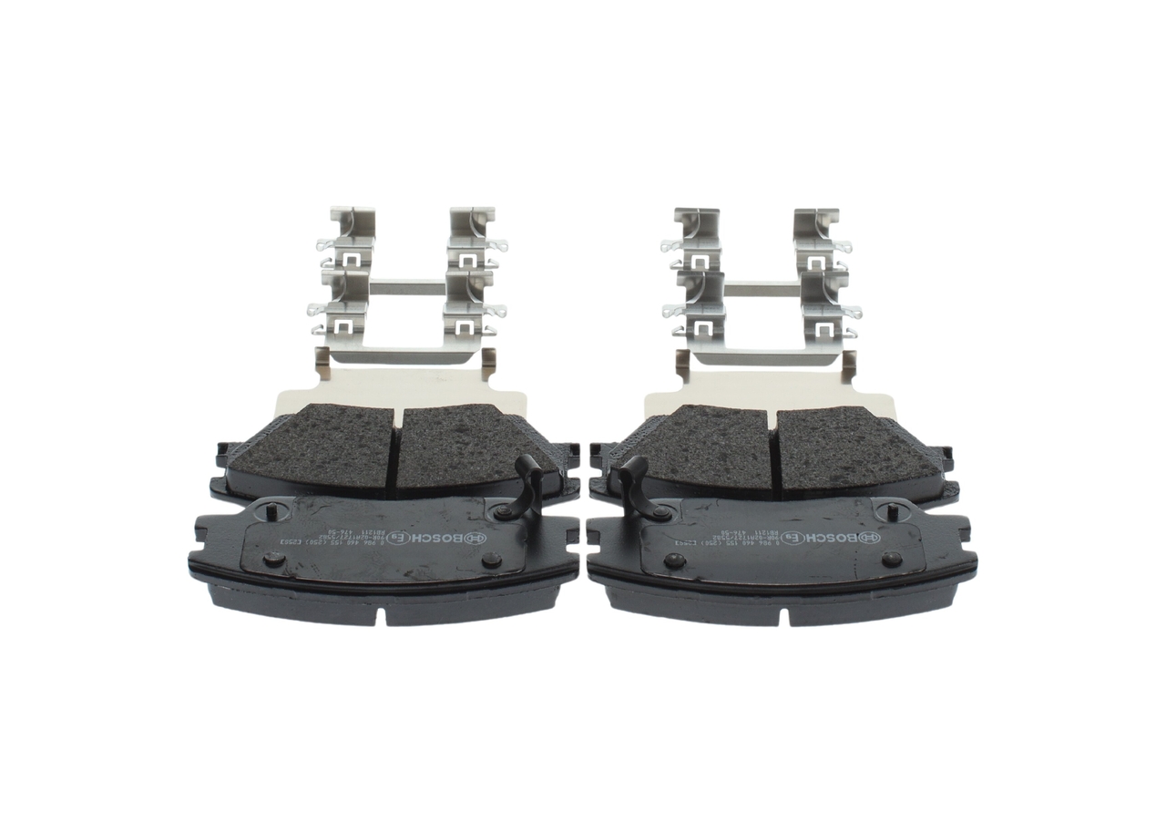 Bremsbelagsatz, Scheibenbremse - 0 986 460 155 BOSCH