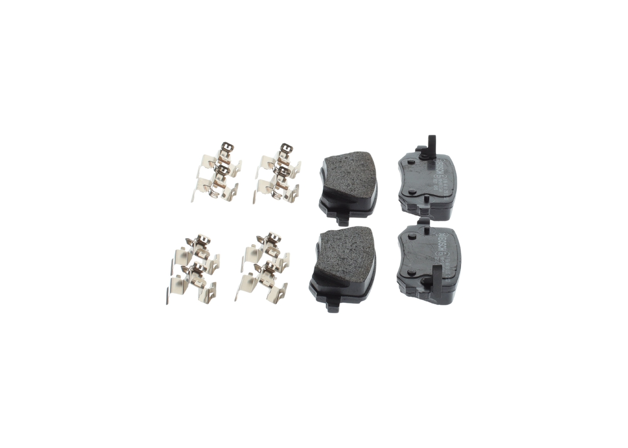 Brake Pad Set, disc brake - 0 986 460 161 BOSCH