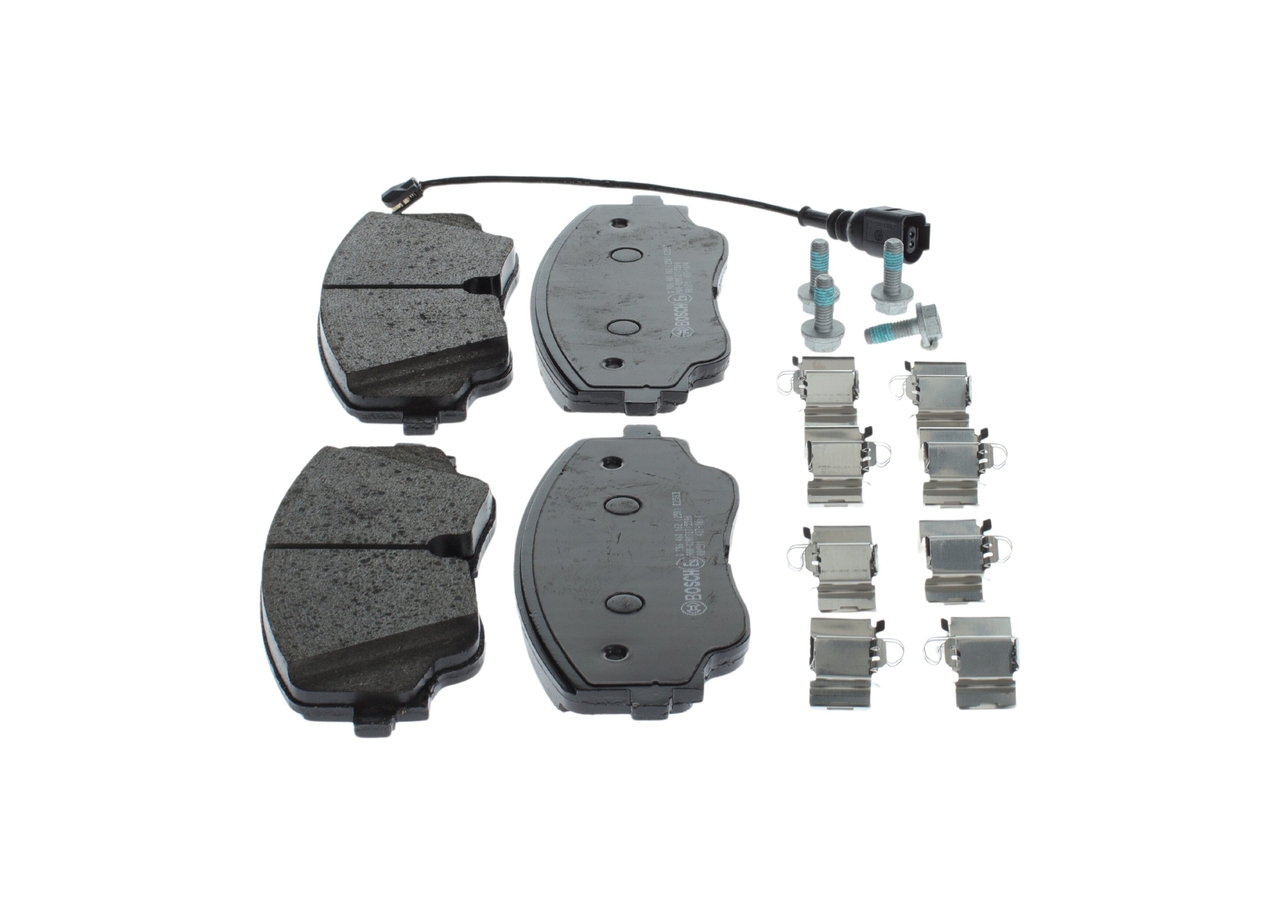 Brake Pad Set, disc brake - 0 986 460 162 BOSCH
