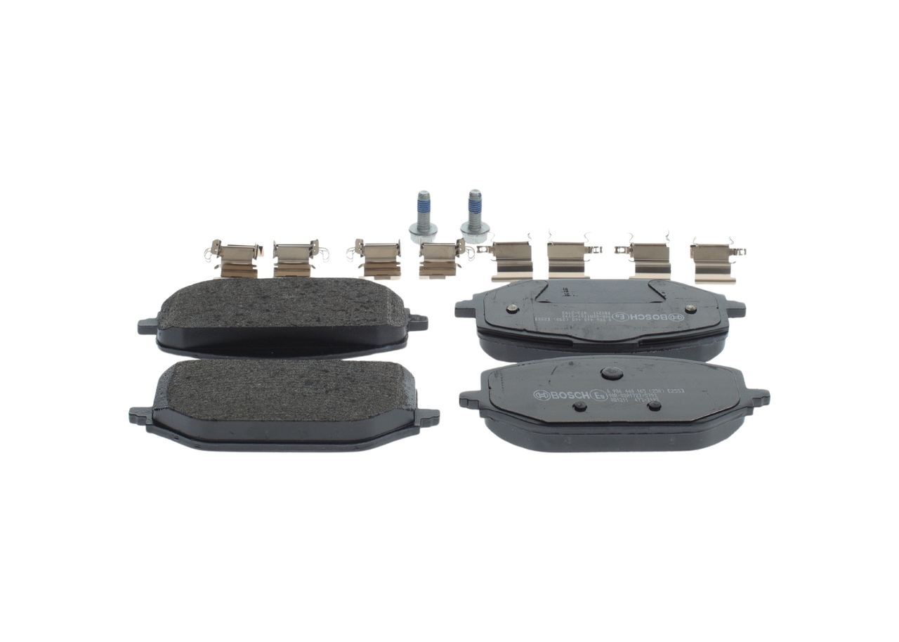 Brake Pad Set, disc brake - 0 986 460 165 BOSCH