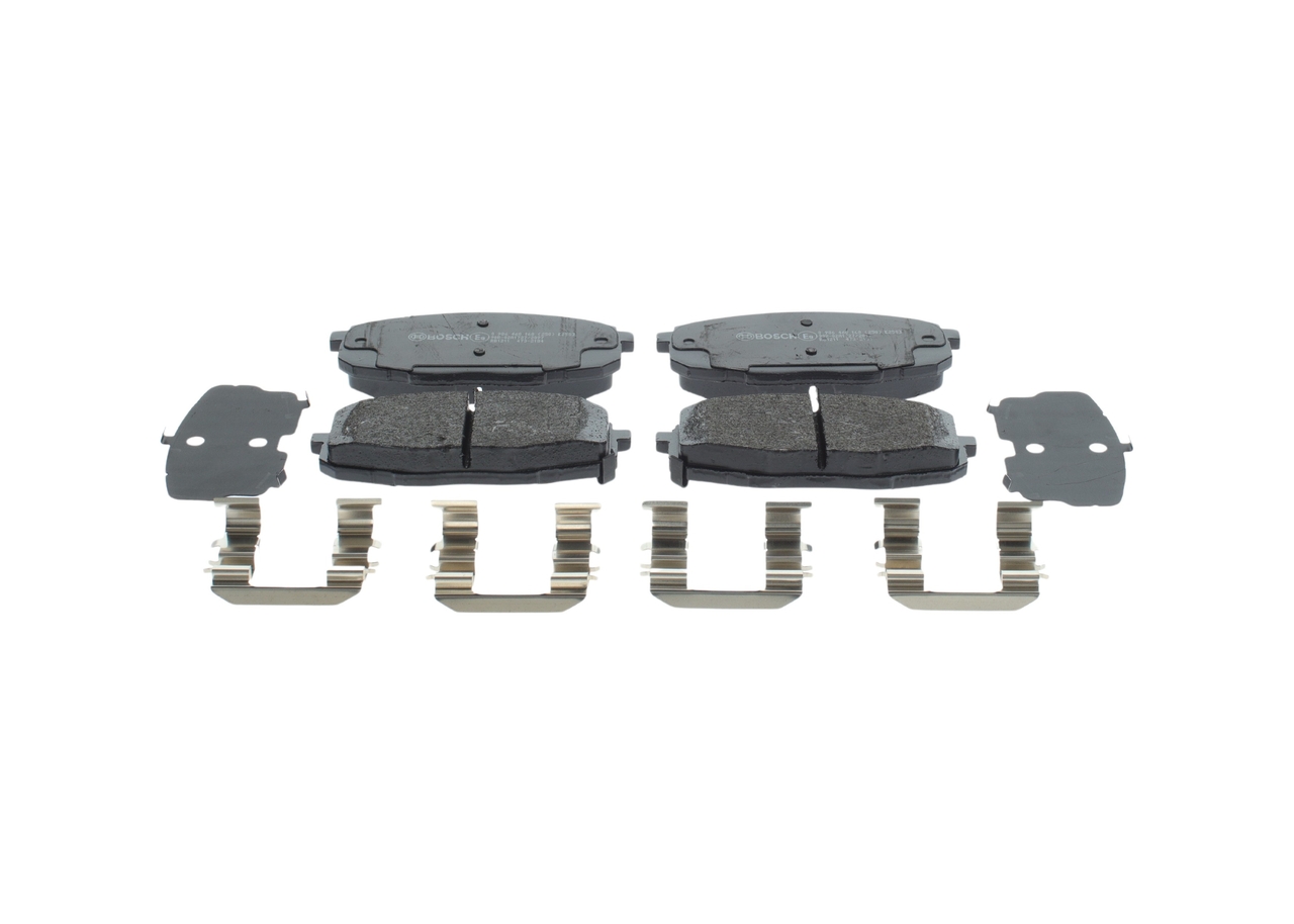 Brake Pad Set, disc brake - 0 986 460 168 BOSCH