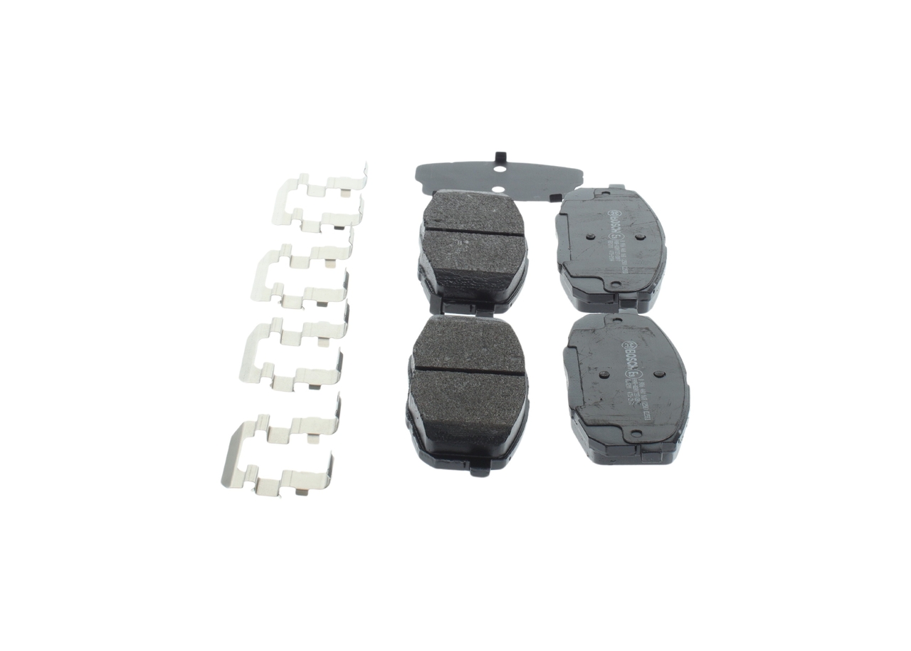 Brake Pad Set, disc brake - 0 986 460 168 BOSCH