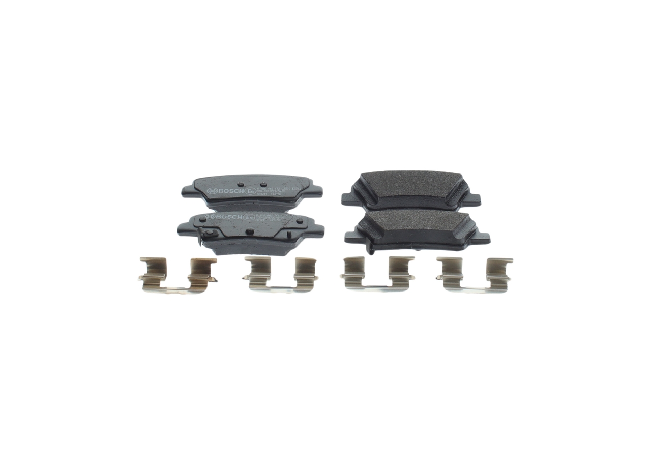 Brake Pad Set, disc brake - 0 986 460 172 BOSCH