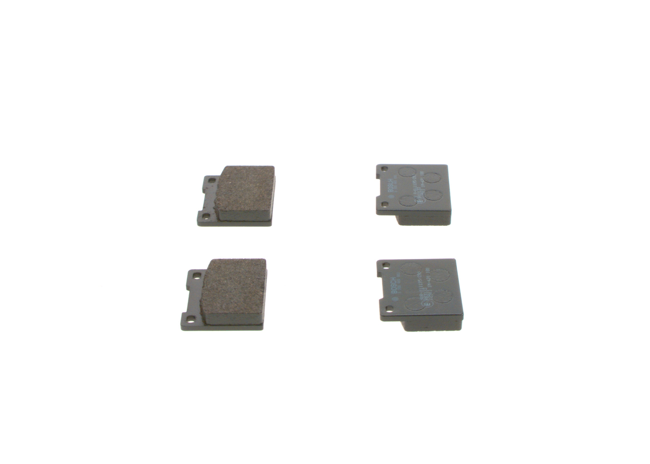 Brake Pad Set, disc brake - 0 986 460 881 BOSCH