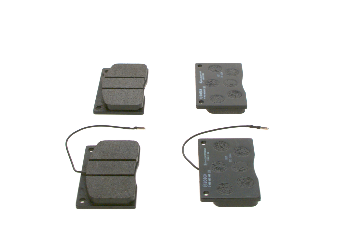 Brake Pad Set, disc brake - 0 986 460 932 BOSCH
