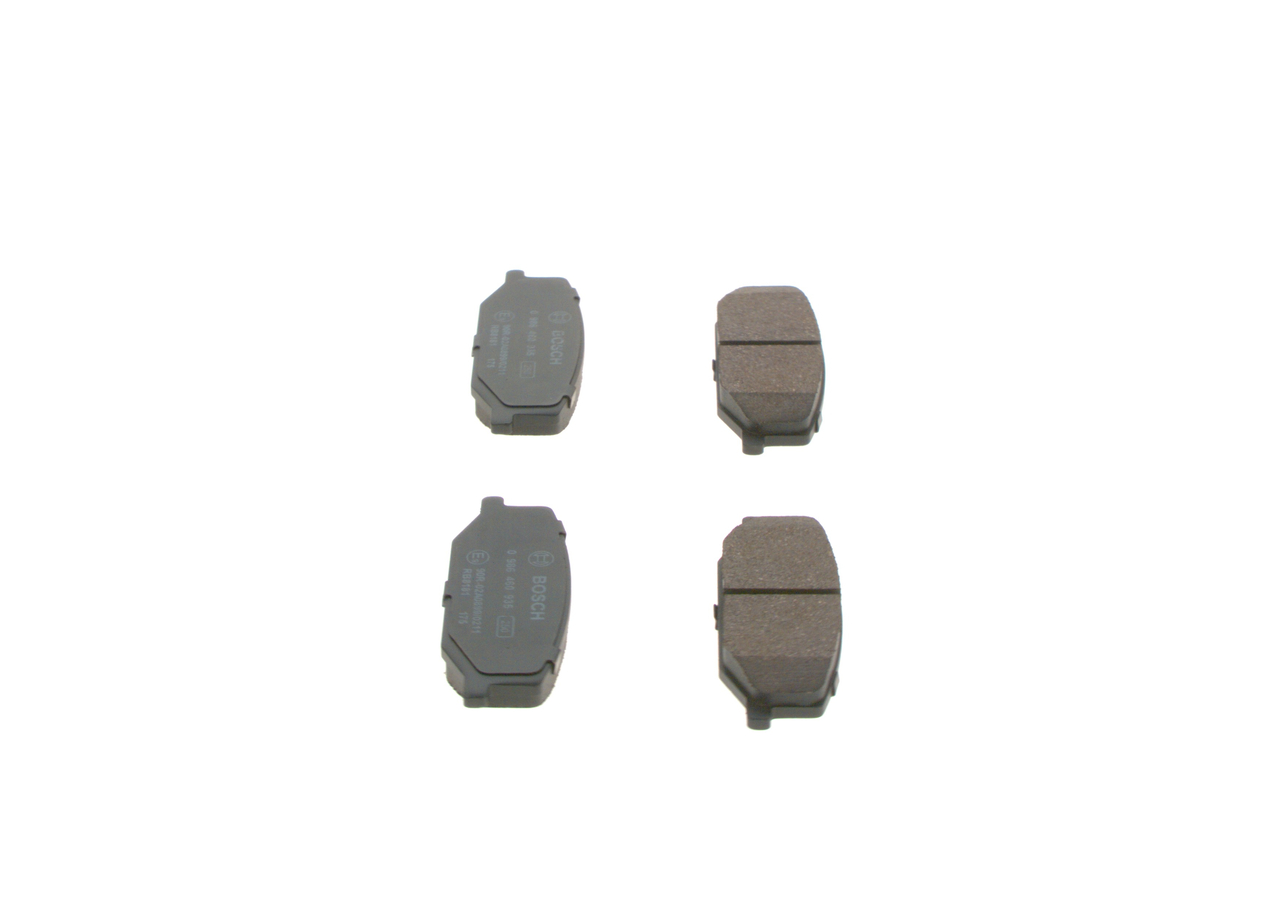 Brake Pad Set, disc brake - 0 986 460 935 BOSCH