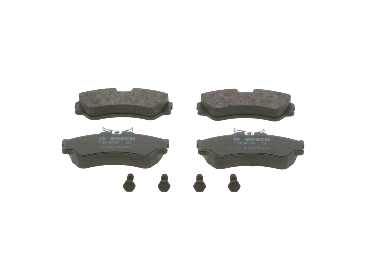 Bremsbelagsatz, Scheibenbremse - 0 986 460 941 BOSCH