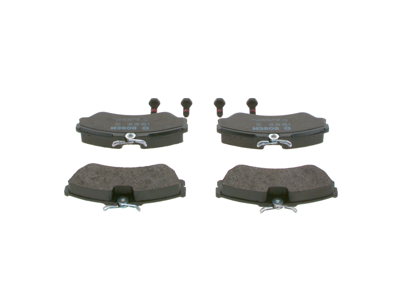Brake Pad Set, disc brake - 0 986 460 941 BOSCH