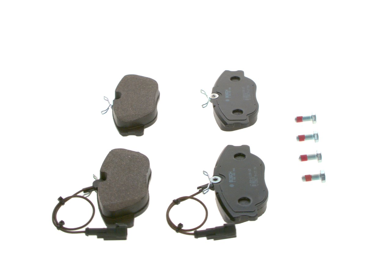 Brake Pad Set, disc brake - 0 986 460 942 BOSCH