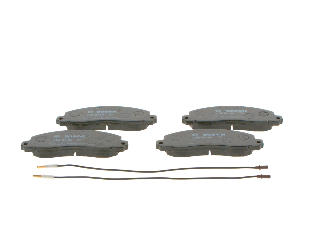 Brake Pad Set, disc brake - 0 986 460 946 BOSCH
