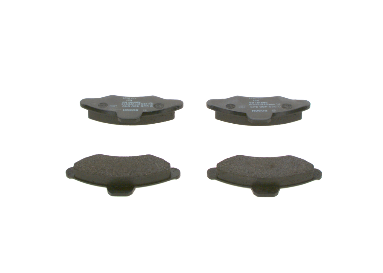 Brake Pad Set, disc brake - 0 986 460 949 BOSCH