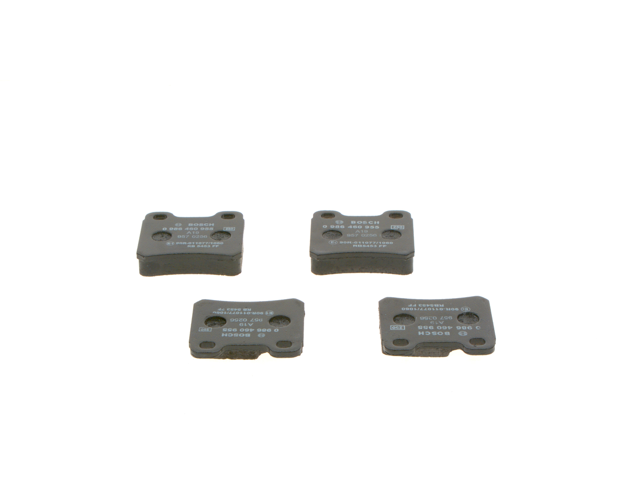 Brake Pad Set, disc brake - 0 986 460 955 BOSCH