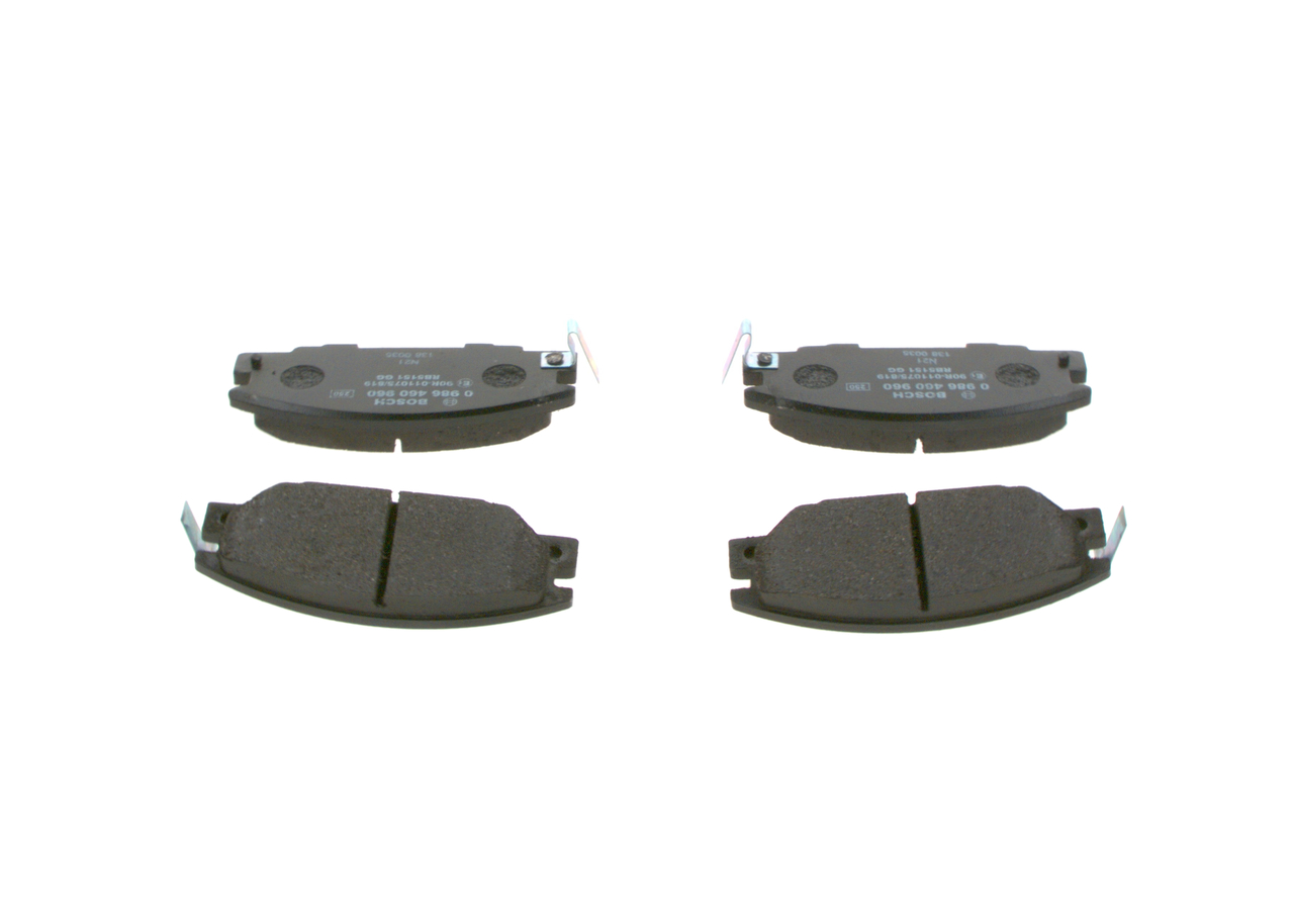 Brake Pad Set, disc brake - 0 986 460 960 BOSCH
