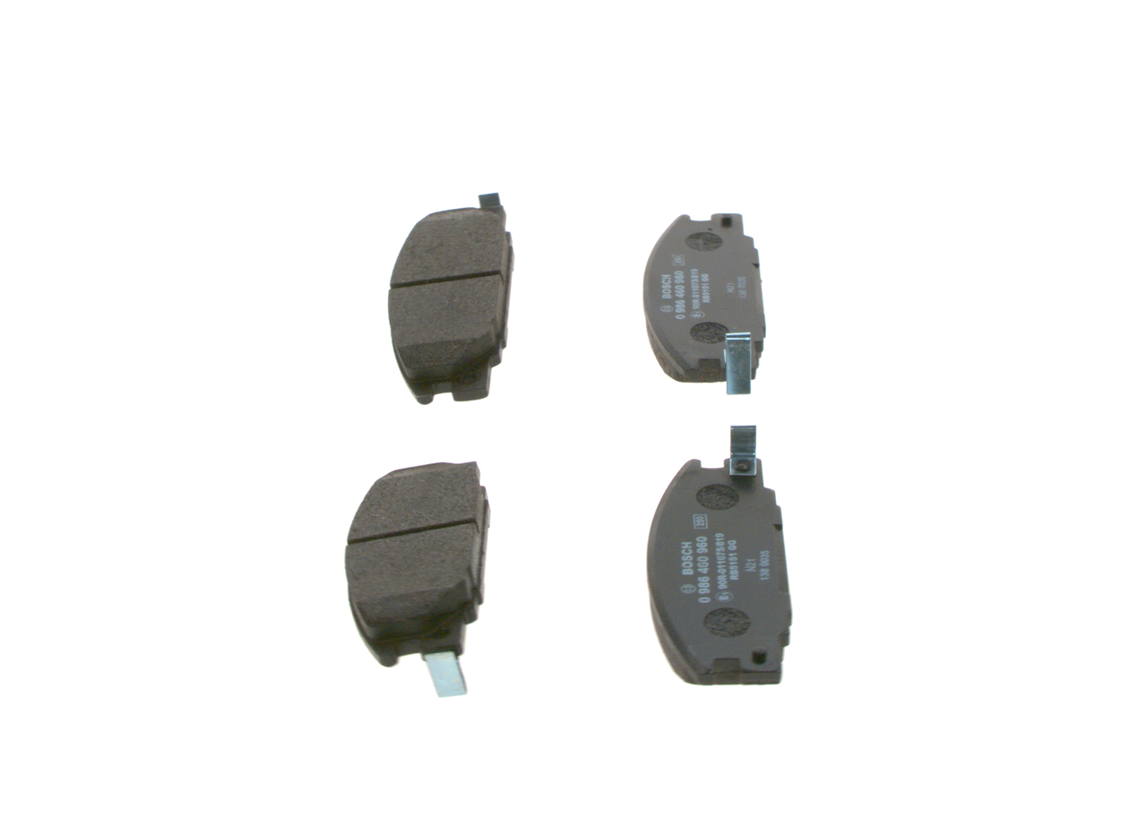 Brake Pad Set, disc brake - 0 986 460 960 BOSCH