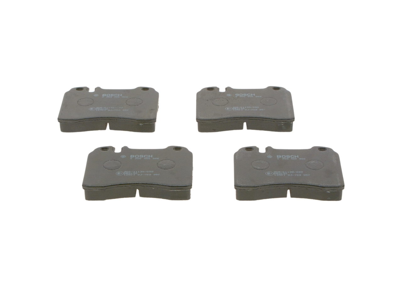Brake Pad Set, disc brake - 0 986 460 966 BOSCH