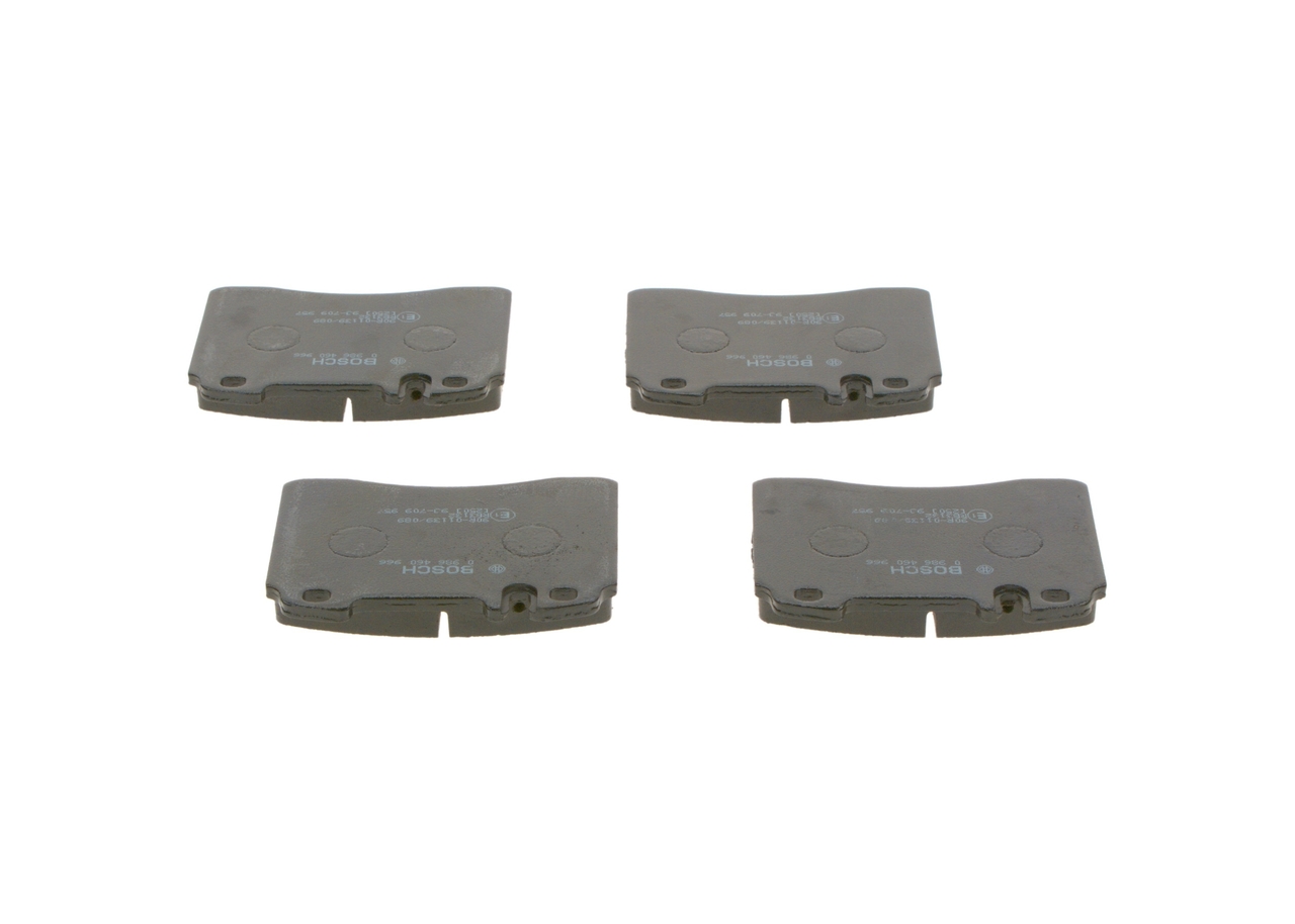 Kit pastiglie freno, Freno a disco - 0 986 460 966 BOSCH