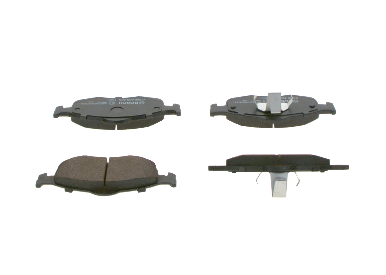 Brake Pad Set, disc brake - 0 986 460 969 BOSCH