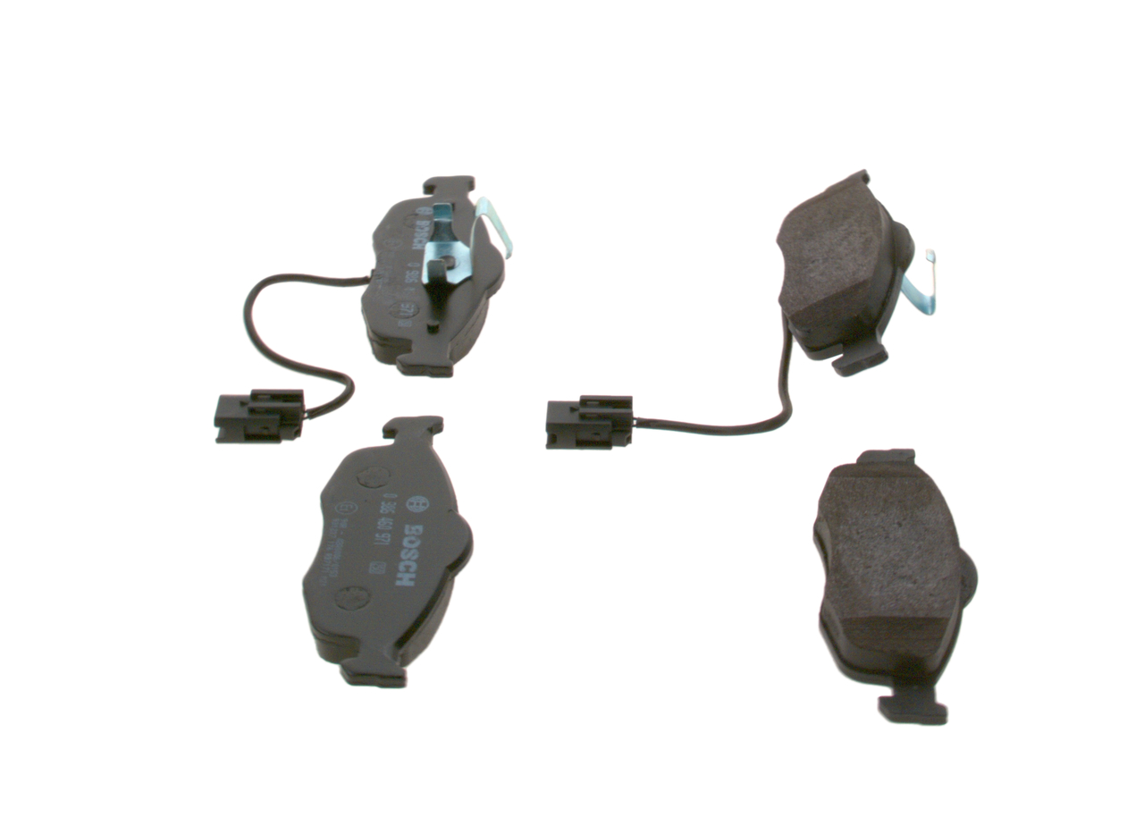 Brake Pad Set, disc brake - 0 986 460 971 BOSCH