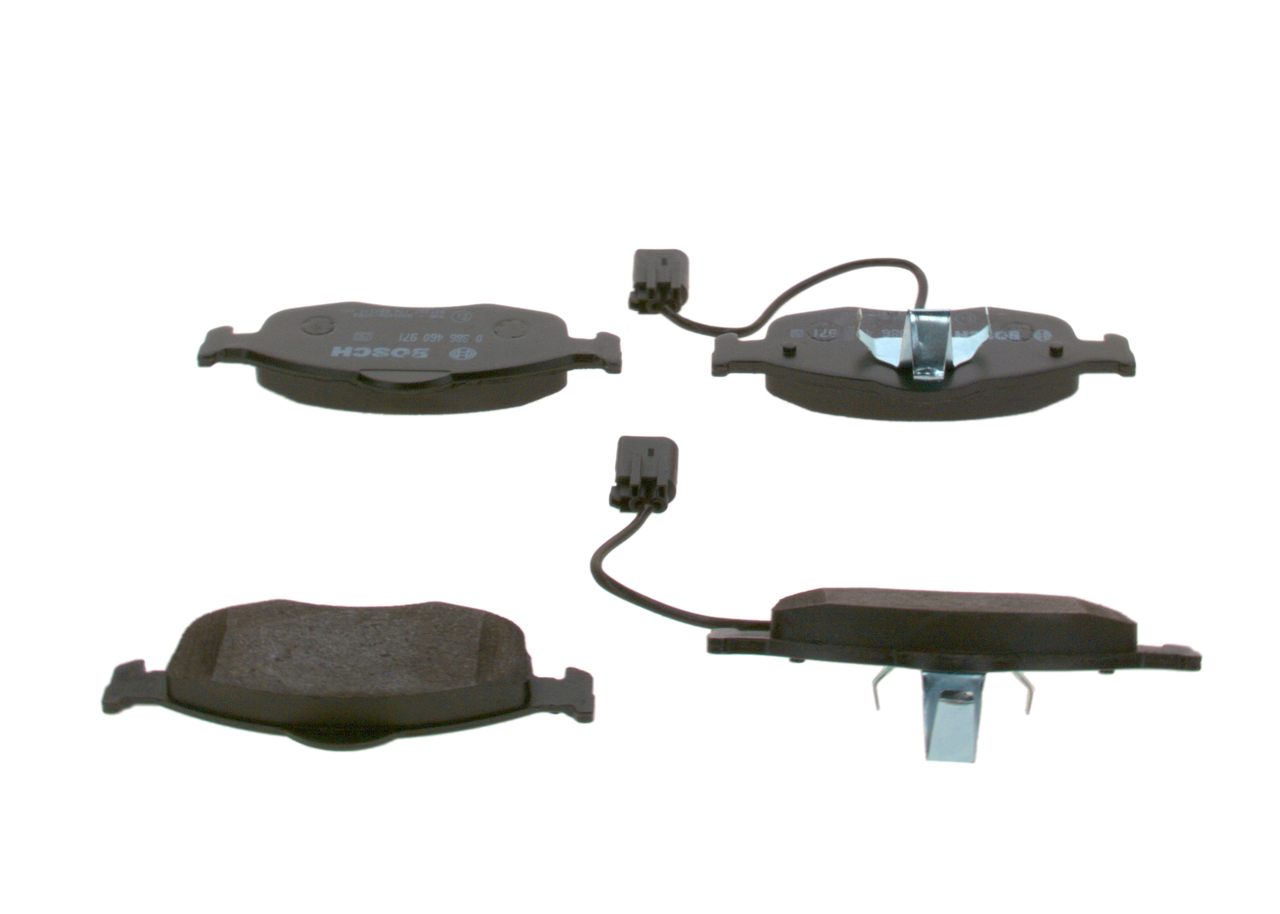 Brake Pad Set, disc brake - 0 986 460 971 BOSCH