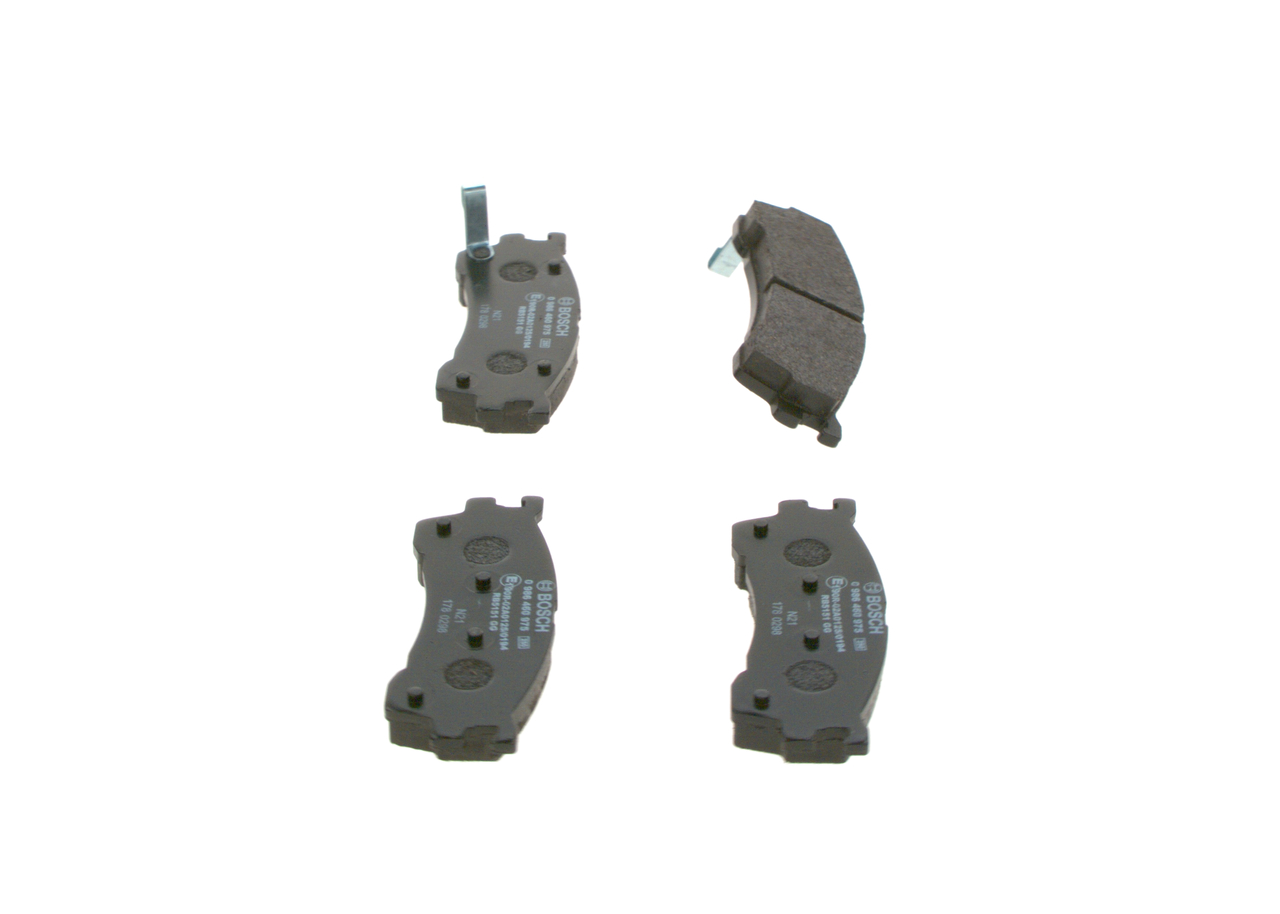Brake Pad Set, disc brake - 0 986 460 975 BOSCH