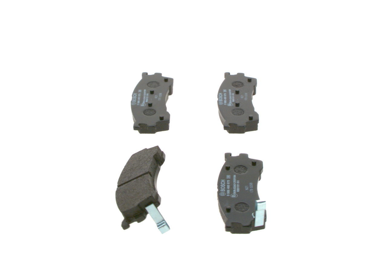 Brake Pad Set, disc brake - 0 986 460 975 BOSCH