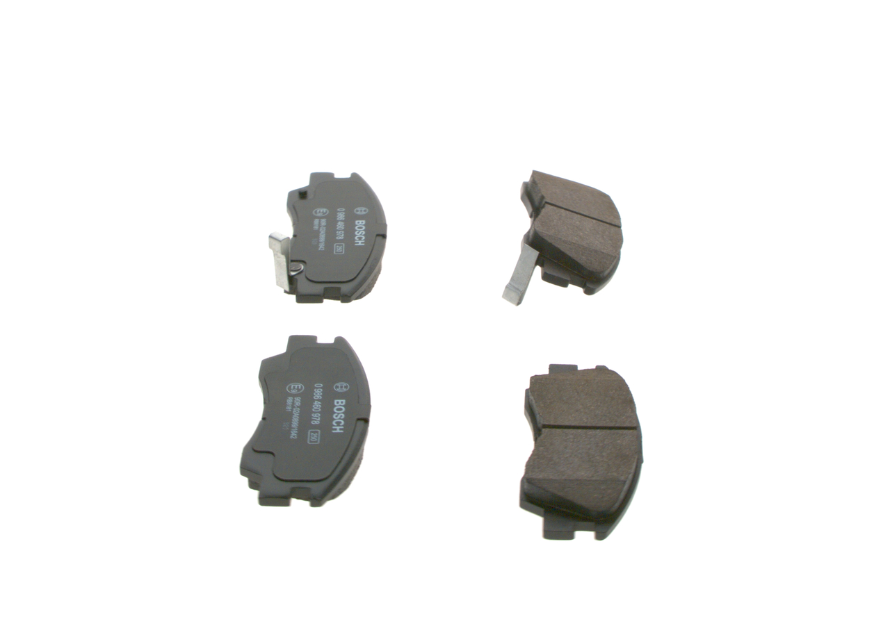 Brake Pad Set, disc brake - 0 986 460 978 BOSCH