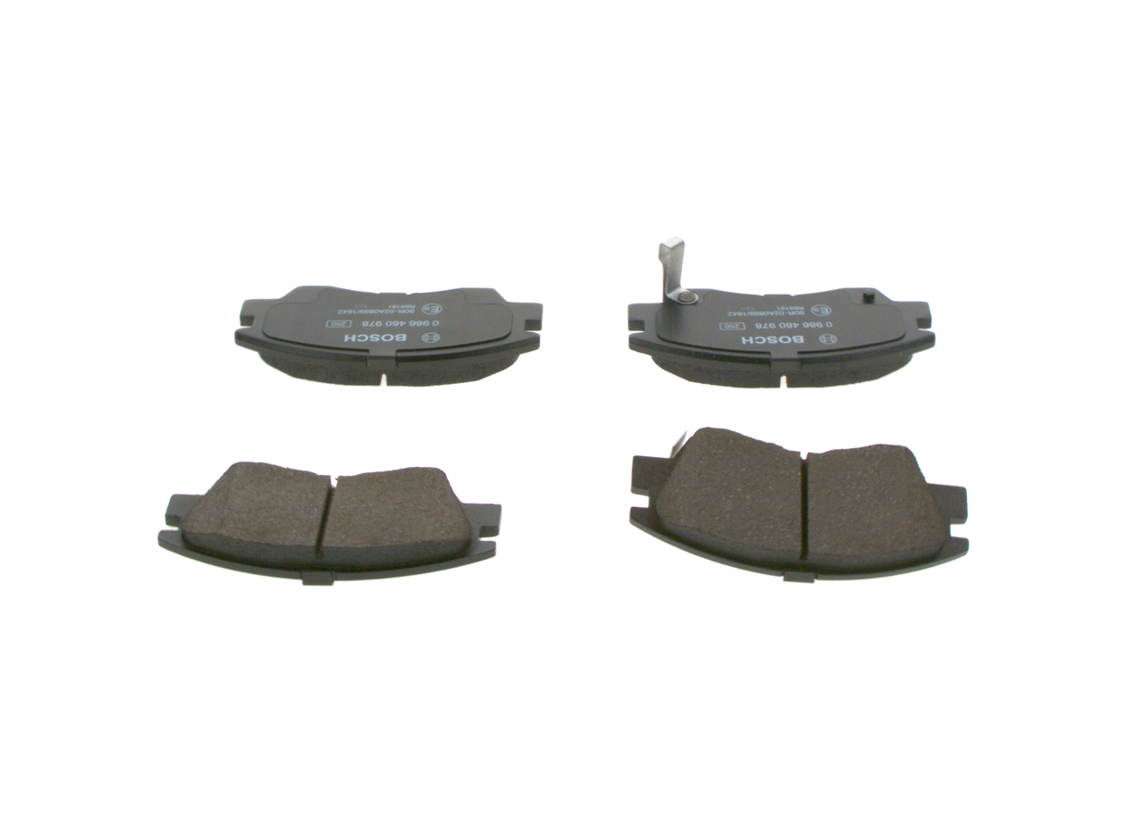Brake Pad Set, disc brake - 0 986 460 978 BOSCH