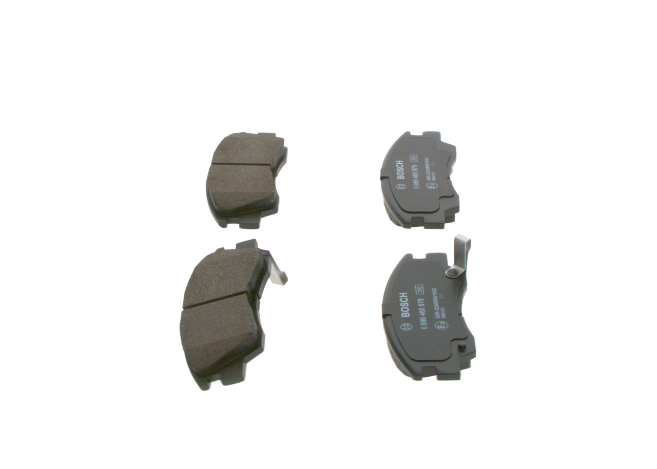 Brake Pad Set, disc brake - 0 986 460 978 BOSCH