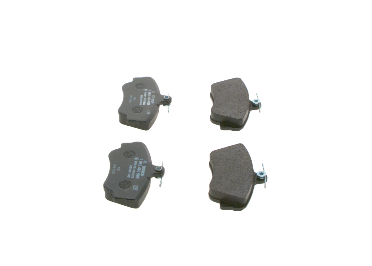 Bremsbelagsatz, Scheibenbremse - 0 986 460 989 BOSCH