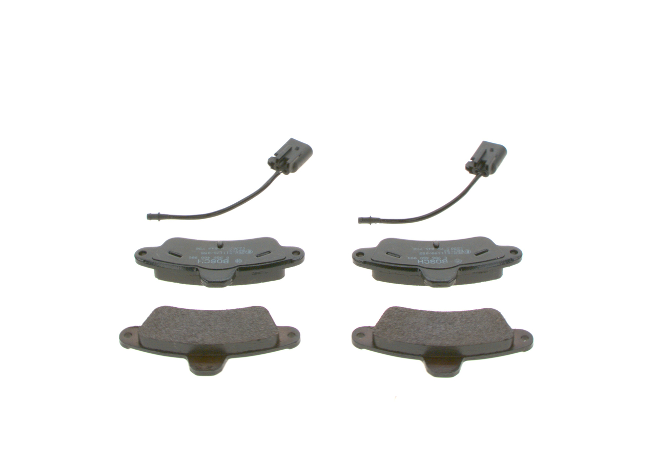 Brake Pad Set, disc brake - 0 986 460 991 BOSCH