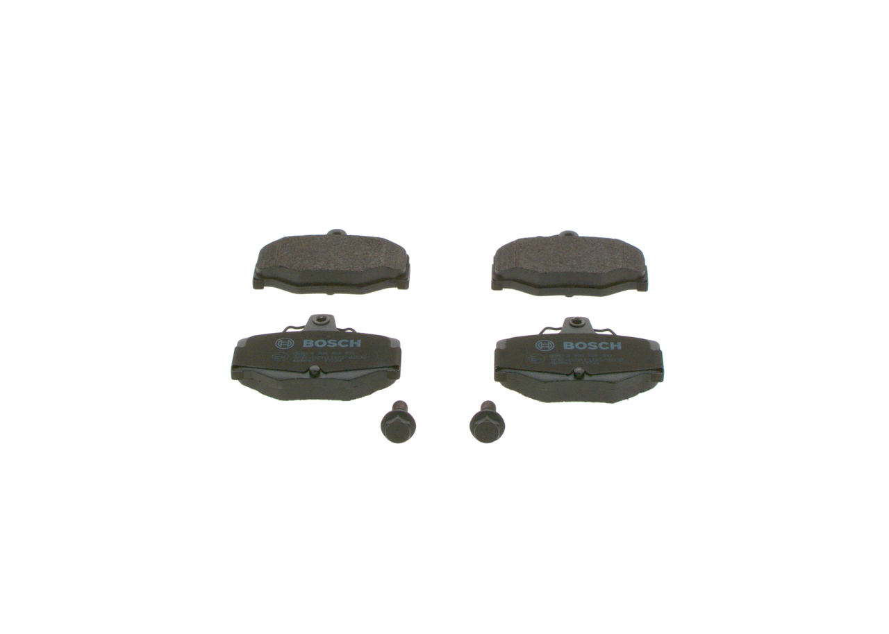stabdžių trinkelių rinkinys, diskinis stabdys - 0 986 460 993 BOSCH