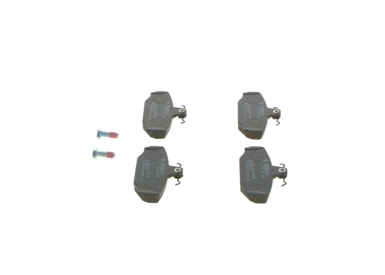 Brake Pad Set, disc brake - 0 986 460 995 BOSCH