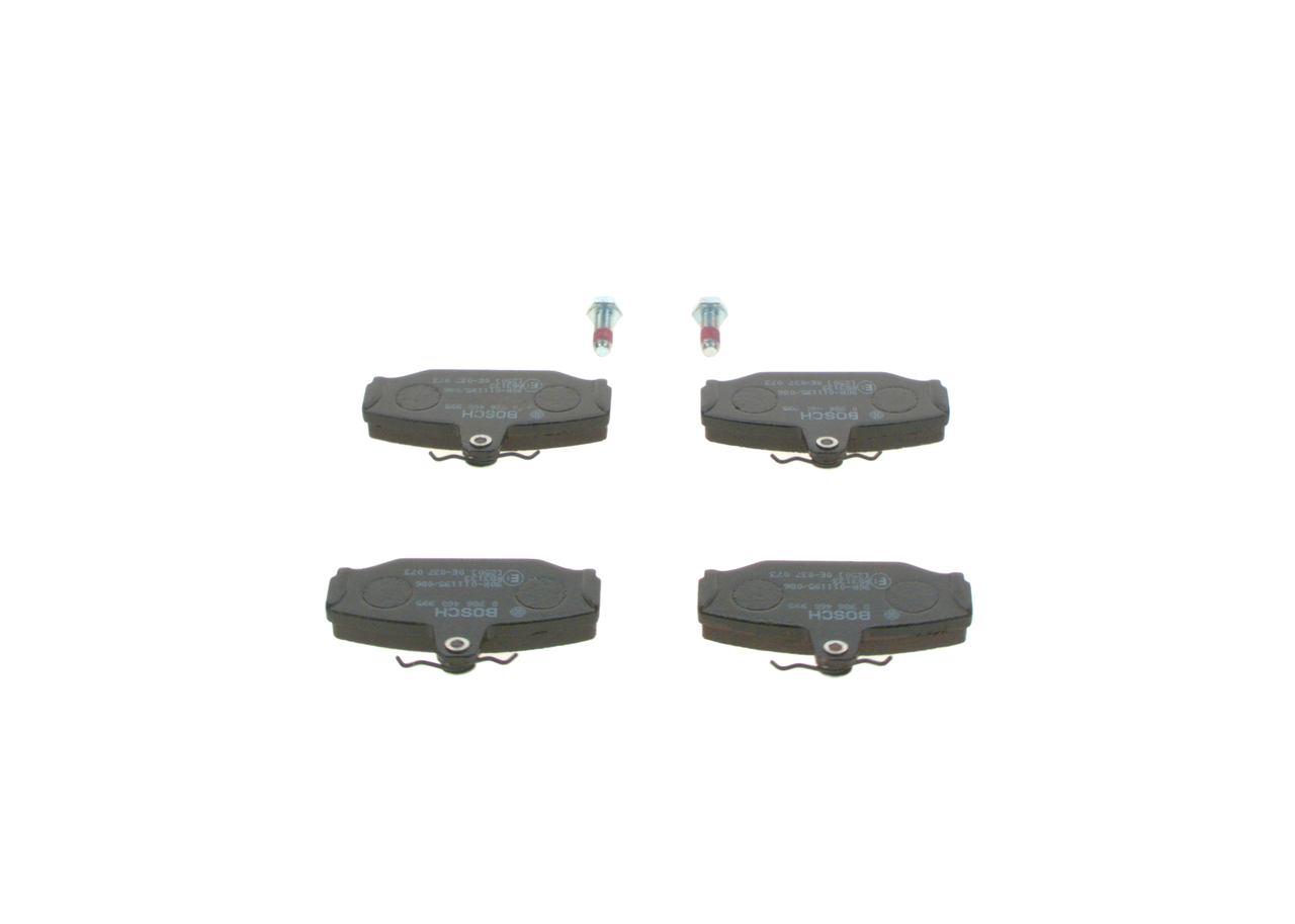 Brake Pad Set, disc brake - 0 986 460 995 BOSCH