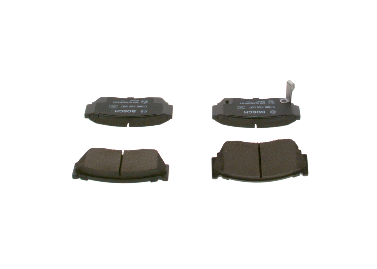 Brake Pad Set, disc brake - 0 986 460 997 BOSCH