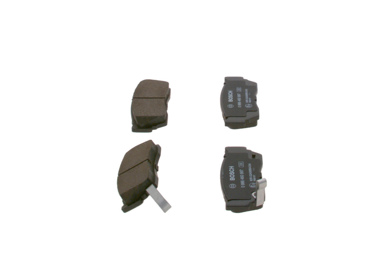 Brake Pad Set, disc brake - 0 986 460 997 BOSCH
