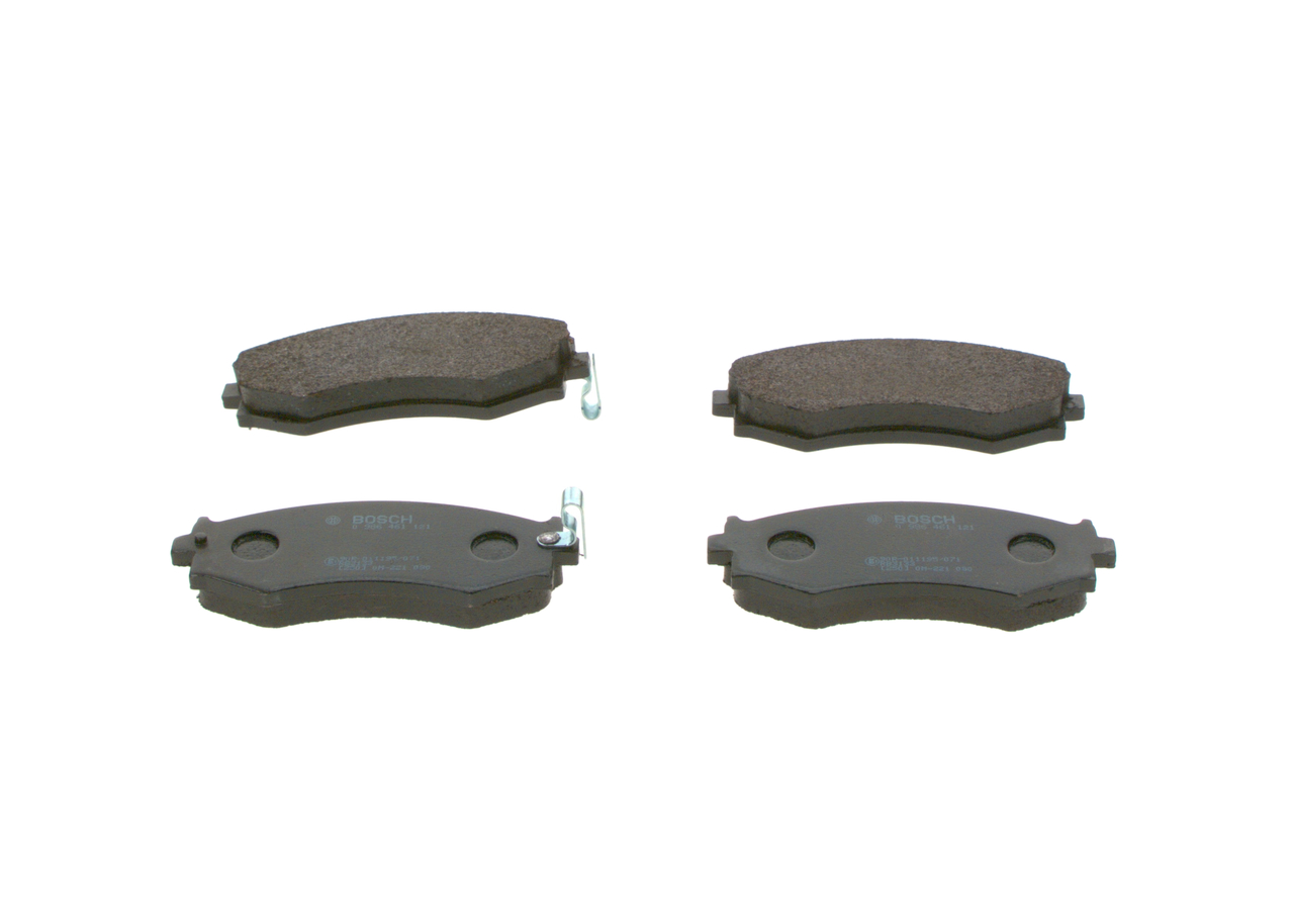 Brake Pad Set, disc brake - 0 986 461 121 BOSCH