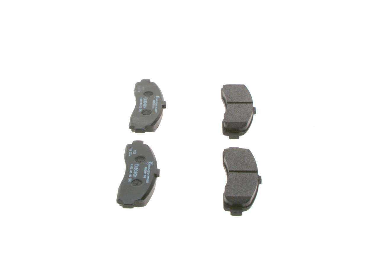 Brake Pad Set, disc brake - 0 986 461 122 BOSCH