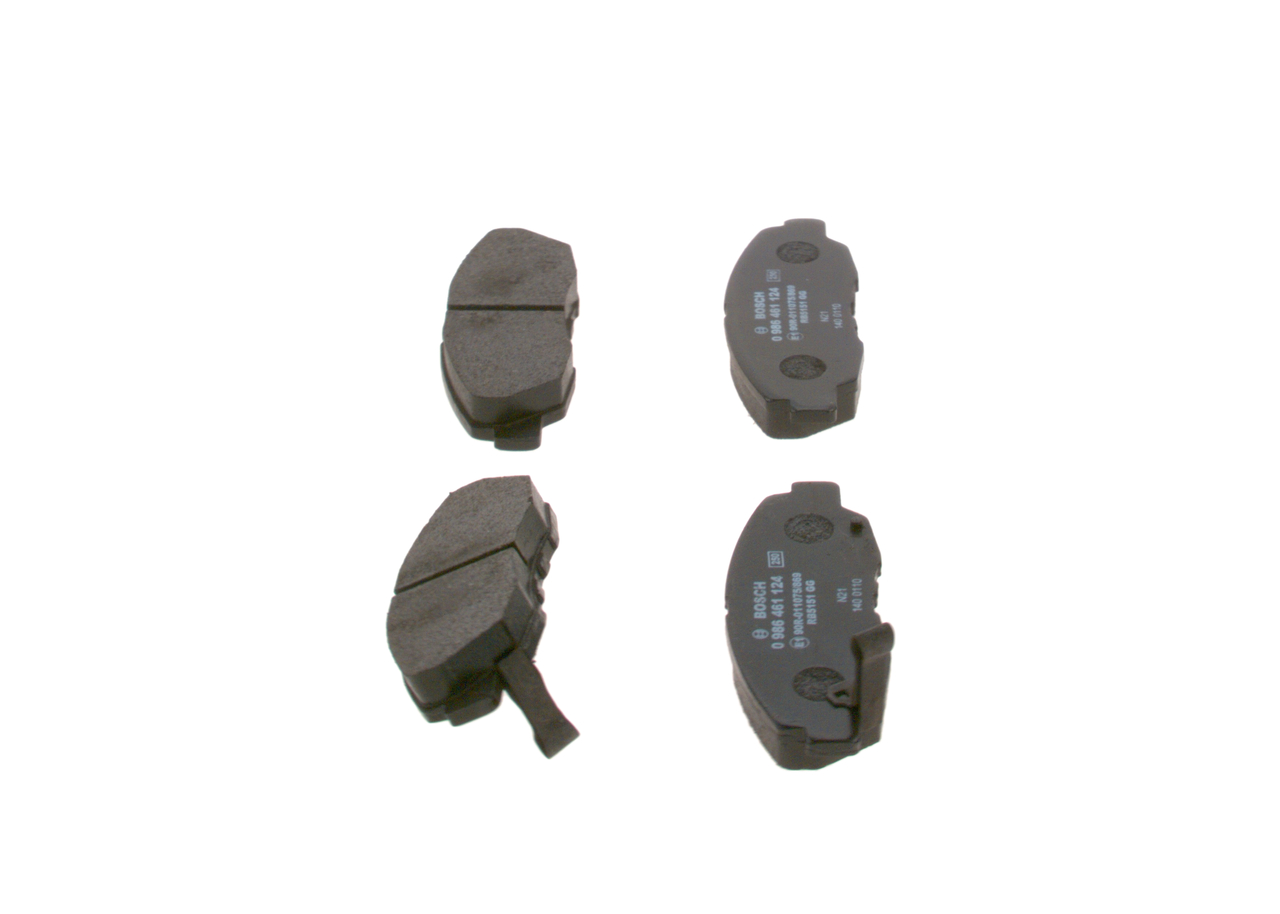 Brake Pad Set, disc brake - 0 986 461 124 BOSCH
