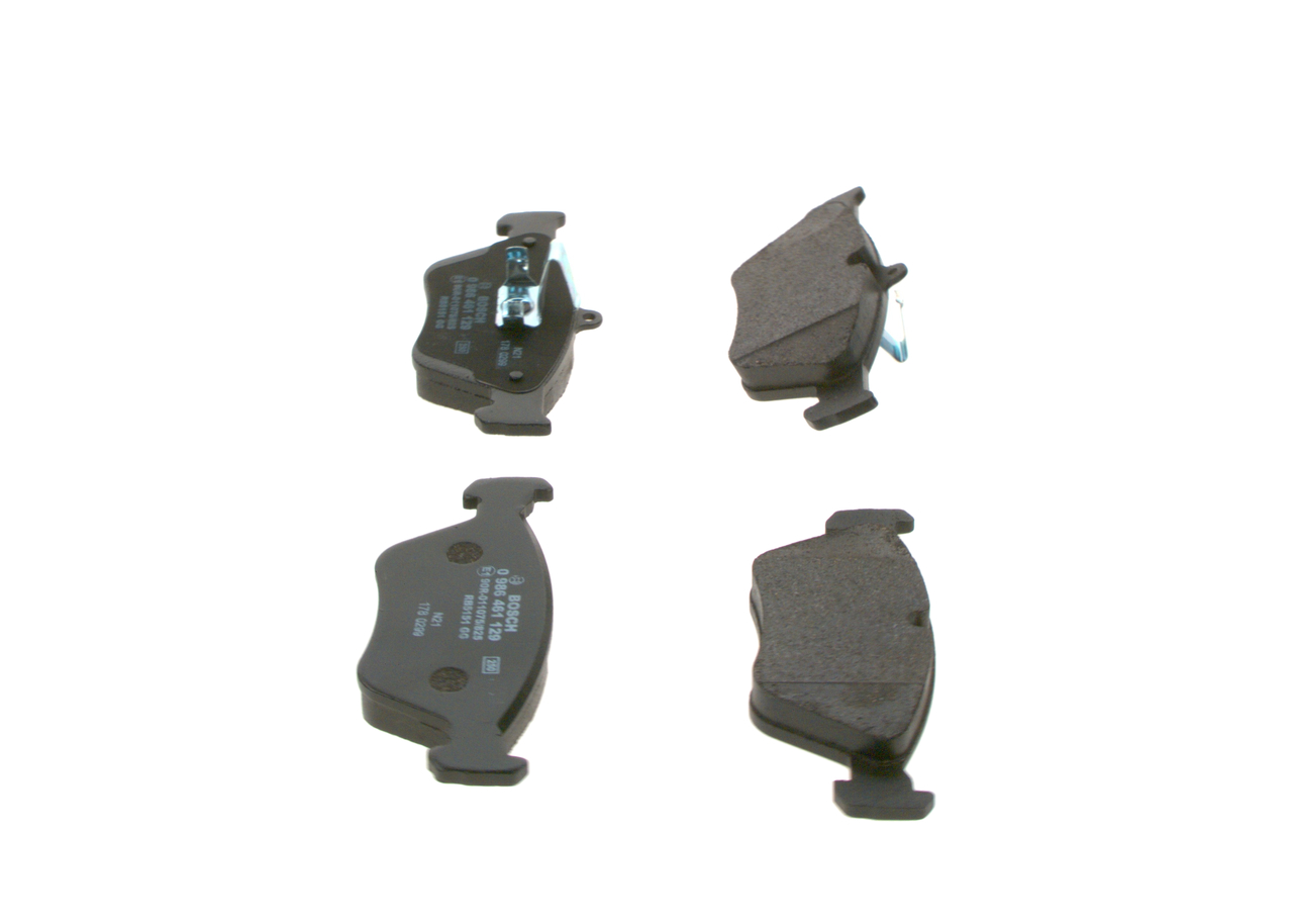 Brake Pad Set, disc brake - 0 986 461 129 BOSCH